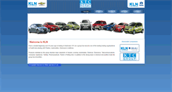 Desktop Screenshot of klnmotors.in