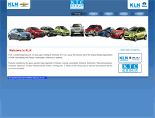 Tablet Screenshot of klnmotors.in